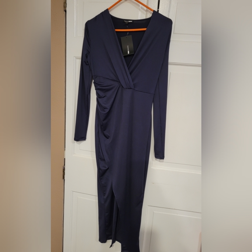 Navy blue dress